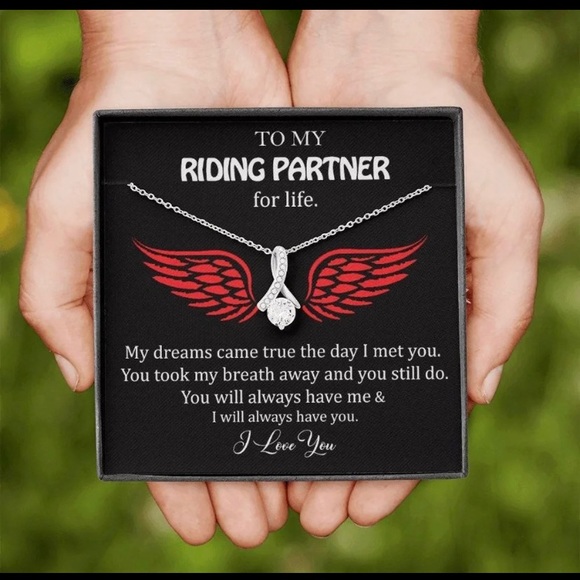 Riding Partner Message Card Jewelry - Picture 4 of 8
